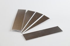 Aluminiumprüfkörper Legierung 1050A (Al 99,5) 100 x 25 x 1 mm