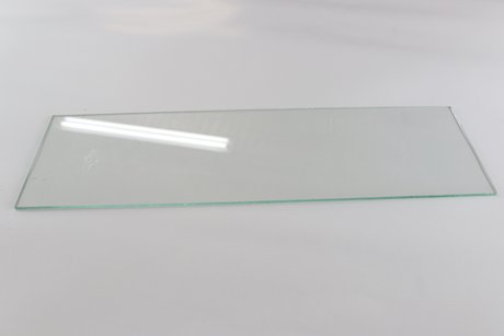 Glasprüfkörper 500 x 150 x 4 mm, Kanten entgratet