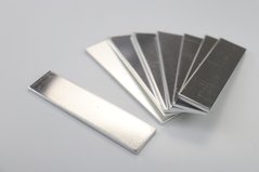 Prüfkörper Aluminium, Al 99,5 100 x 24,8 x 3 mm
